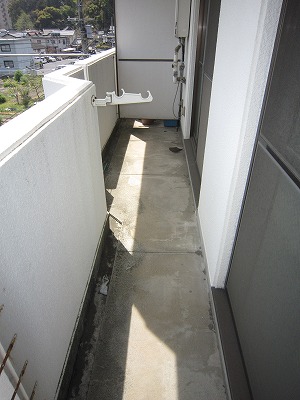コーポ熊野 ベランダ
