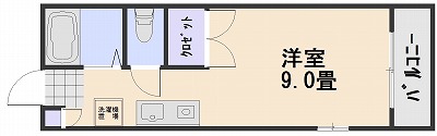グリューネ B棟 間取り