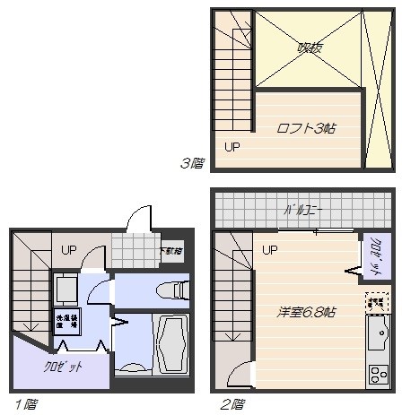 DUPLEST 廿日市駅前 間取り