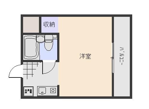 コーポ円満地 間取り