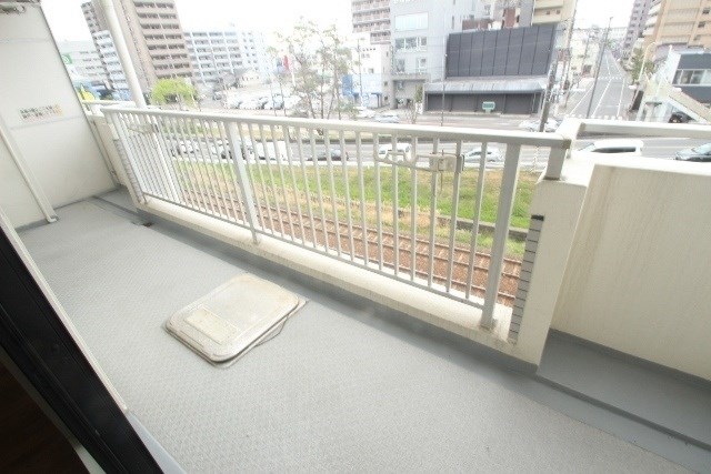 クレセント海老園 ベランダ