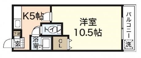 第一タウン皆賀 間取り