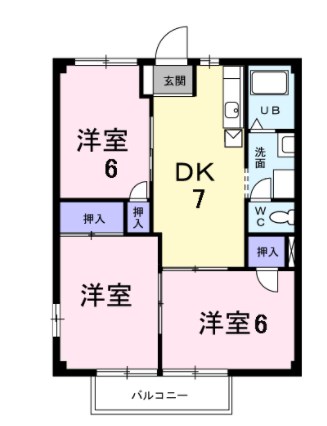 ニューシティ久保田 間取り