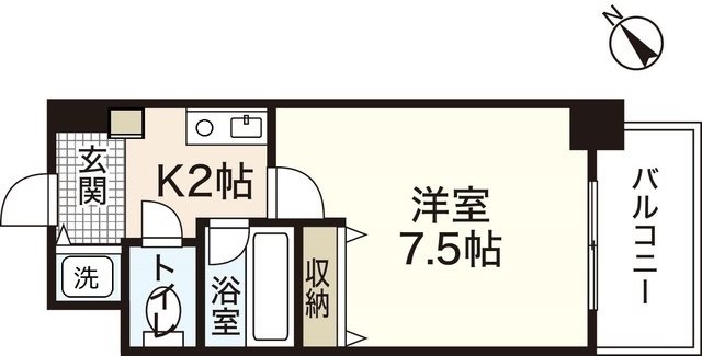 アムール祇園新橋 間取り