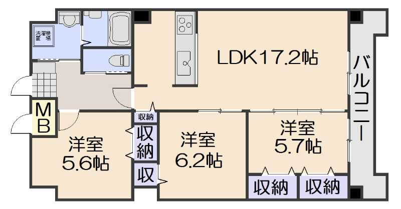 広島県広島市安佐南区東原２丁目 間取り