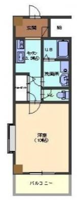 ティニーMATSUYAMA 間取り