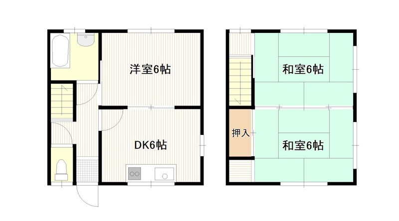 亀井貸家 間取り