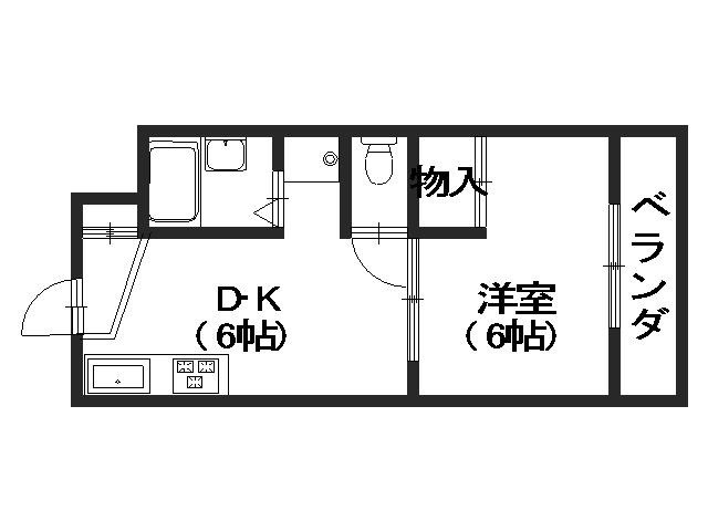 クレストビュー長束 間取り