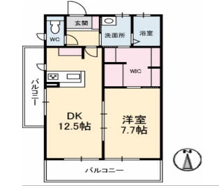ファミーユブリズ Ⅲ 間取り