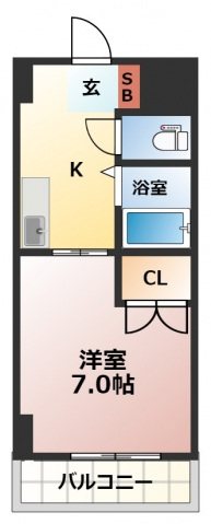 エスコート西原 間取り