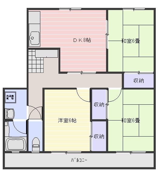 コーポラス弥生 間取り
