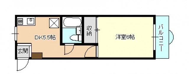 チェリス牛田 間取り