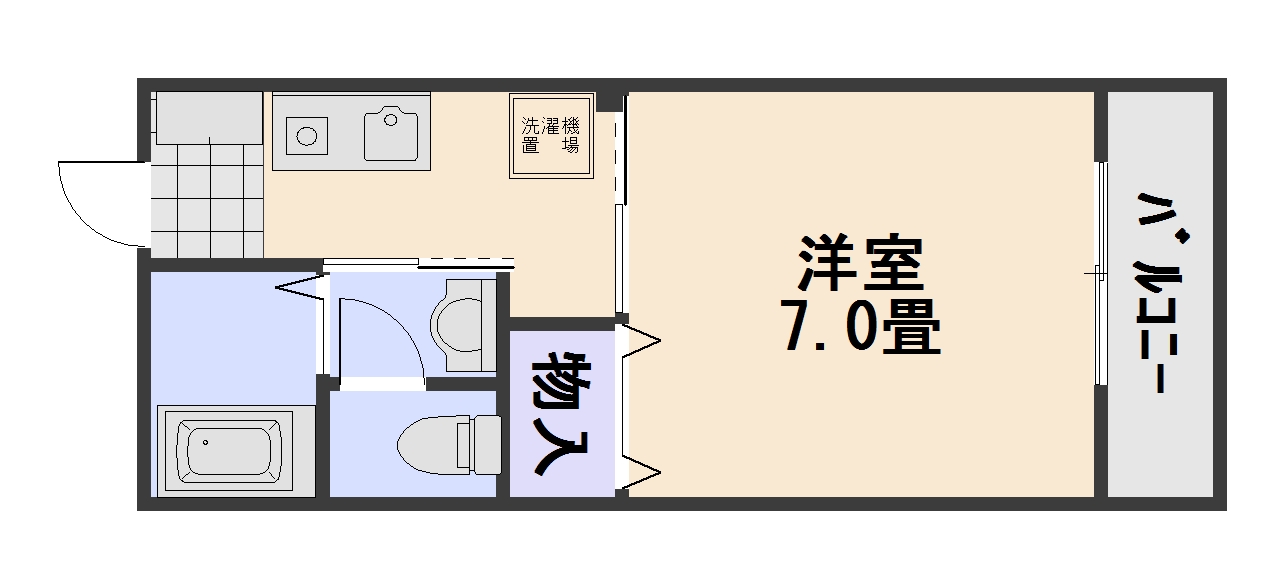 セジュール廿日市 間取り
