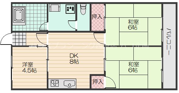 福本マンション 間取り
