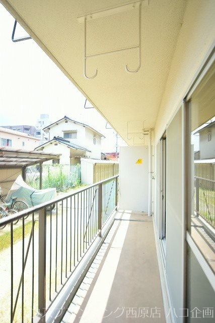 福本マンション ベランダ