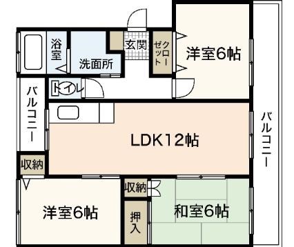 エントピアＫ・Ｓ 間取り