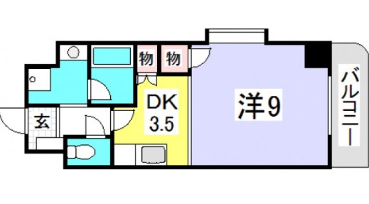 クロスデータビル73 間取り