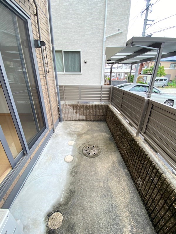 ヴィラ住吉B棟  ベランダ