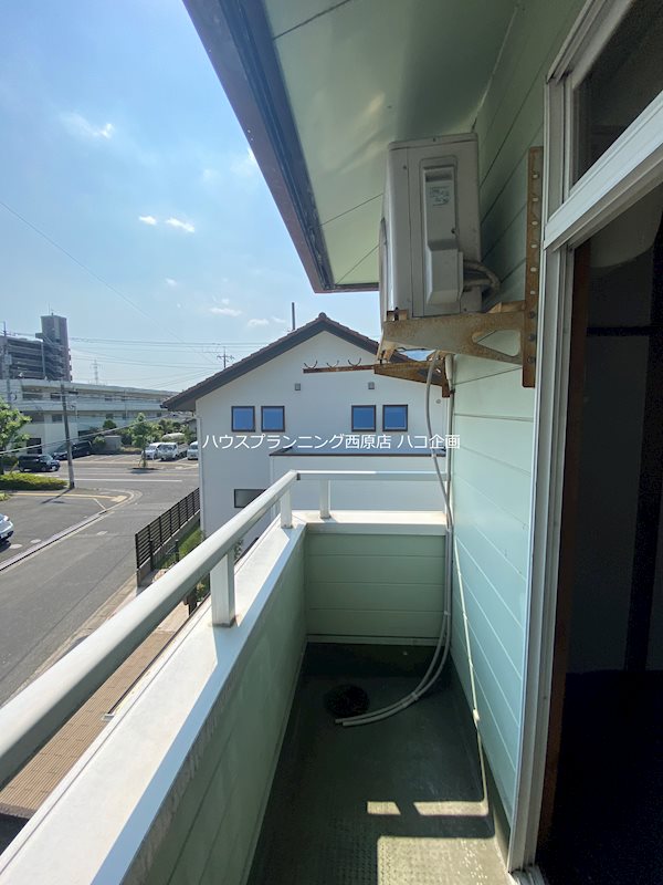 グリーンハイムクムラ ベランダ