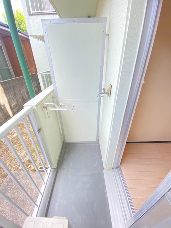 クレシア吉見園 ベランダ