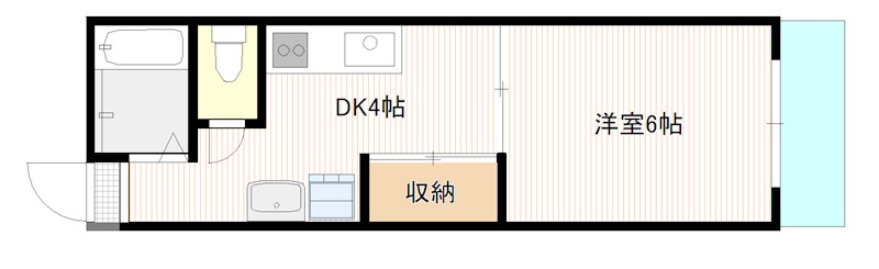ヴィラ楽々園 間取り