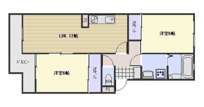 コーポ忠末 間取り