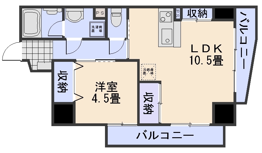 アルル五日市駅前 間取り