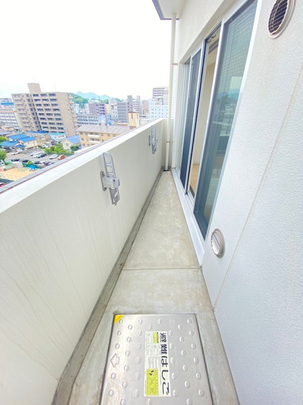 アルル五日市駅前 ベランダ