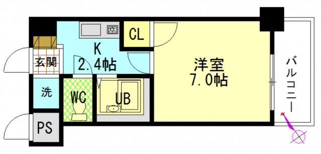 フォルム牛田新町 間取り