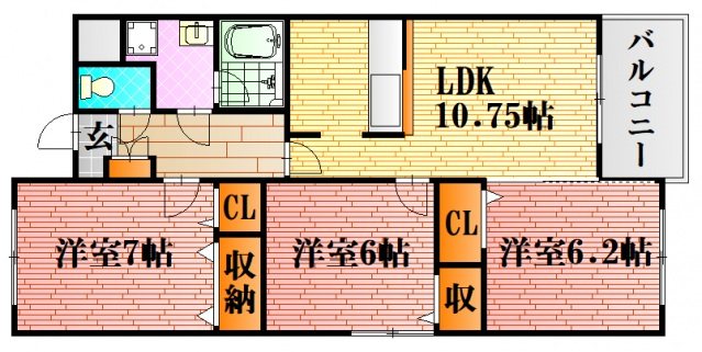 アセーラA館 間取り
