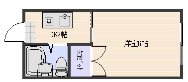 第一沖田ハイツ 間取り