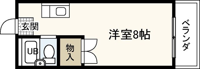 パインハウスⅠ 間取り