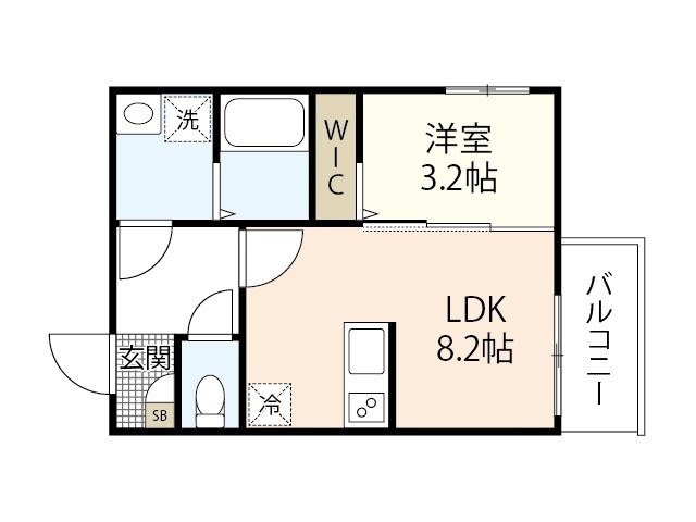 スマイルレジデンス三筋 間取り