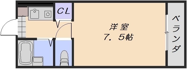 コンフォルトＫ  間取り