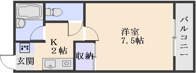 ヴィラシティー祇園  間取り