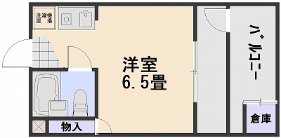 コーポ円満地 間取り