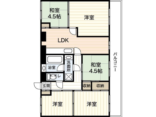 海老園春秋マンション 間取り