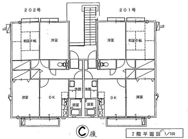 ヴィラ・ハナミズキB 間取り