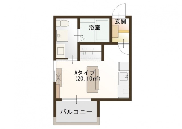 PREGO（プレーゴ）城内 間取り