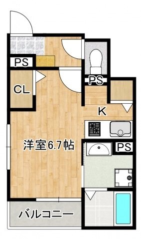 アウローラ長束西 間取り