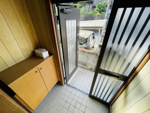 勝木戸建て 玄関