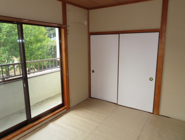 地御前北M借家 ベランダ