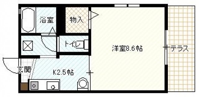 ドエルまさもとA  間取り