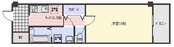 ティニーMATSUYAMA 間取り