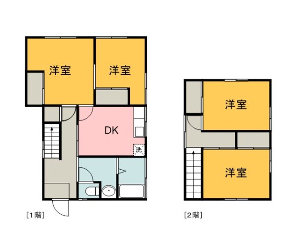 可部町勝木戸建て 間取り