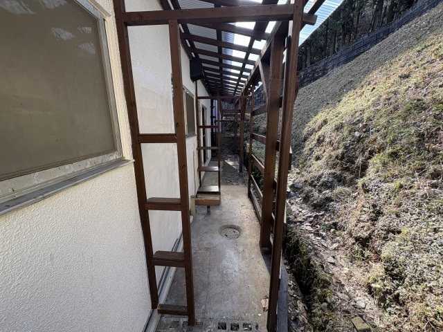可部町勝木戸建て ベランダ