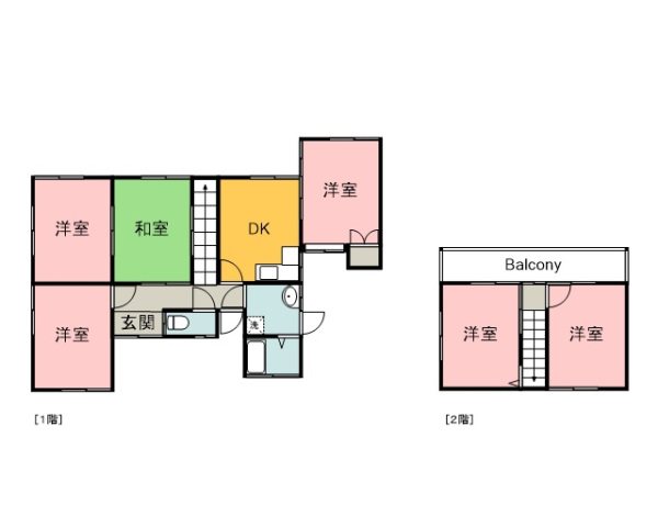 安佐町飯室戸建て 間取り