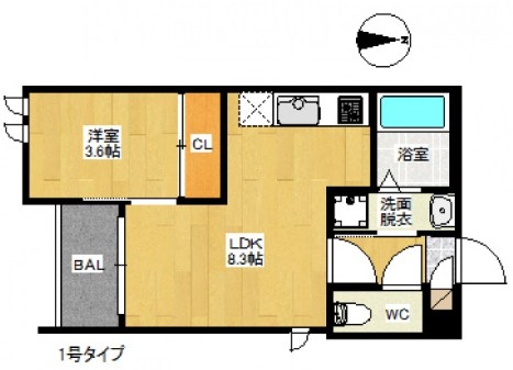 Regalest廿日市駅前 間取り
