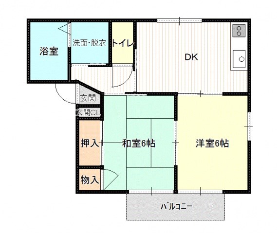 メゾン原之前C棟 間取り