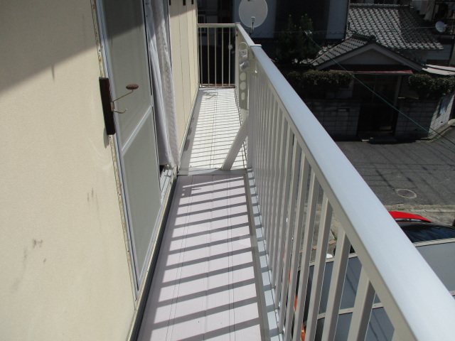 吉見楠木町戸建て ベランダ